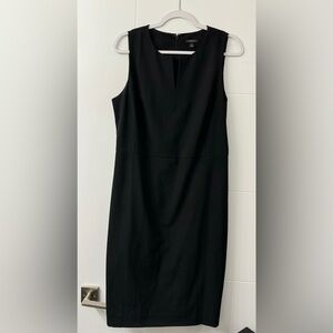 Ann Taylor Sleeveless Black Dress size 10